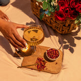 Dried Rose Petals - 100% Certified Organic - Herbs - Red Rose Petals for Loose Leaf Tea, Cocktails and Cakes - 4oz Resealable Bag - 1 Pack