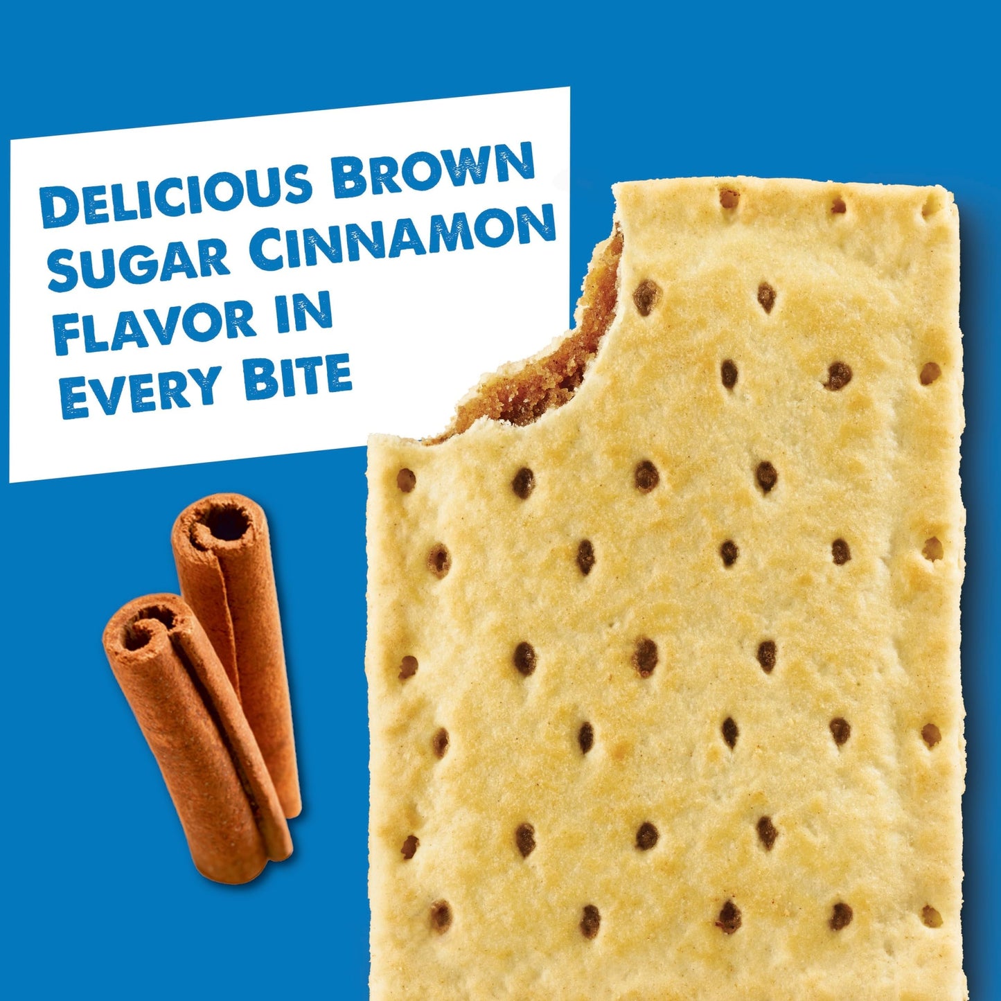 Pop-Tarts Toaster Pastries, Breakfast Foods, Kids Snacks, Unfrosted Brown Sugar Cinnamon (8 Pop-Tarts)