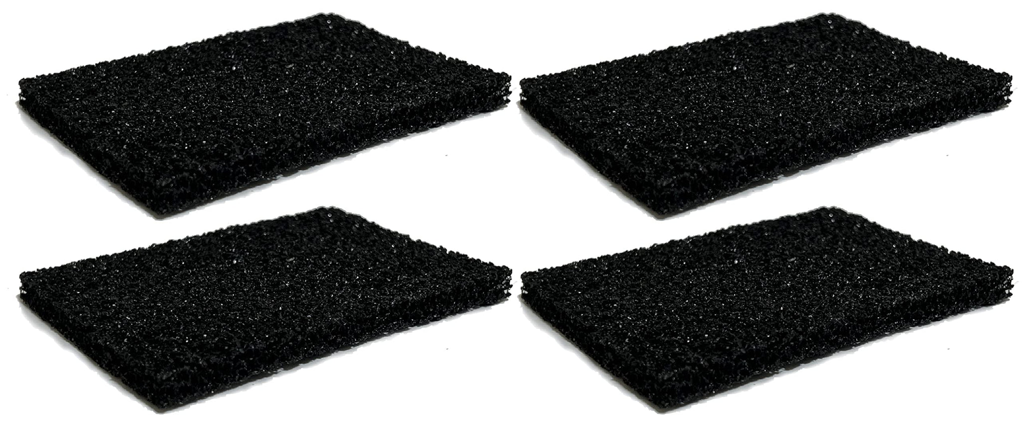 Nispira Activated Charcoal Odor Filter Refills Deodorizers Compatible with Simplehuman Filter Case Trash Cans, 4 Packs