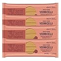 Three Farm Daughters High Fiber Pasta Vermicelli Pack, Irresistible, Low GI, Non GMO Vermicelli Pasta Noodles, Low Net Carb, Made in the USA from Just