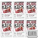 Energy Drink Mix Bundle. Includes Six Boxes of Pure Kick Energy Drink Mix of Black Cherry Pomegranate Flavor. Comes with a BELLATAVO Fridge Magnet!