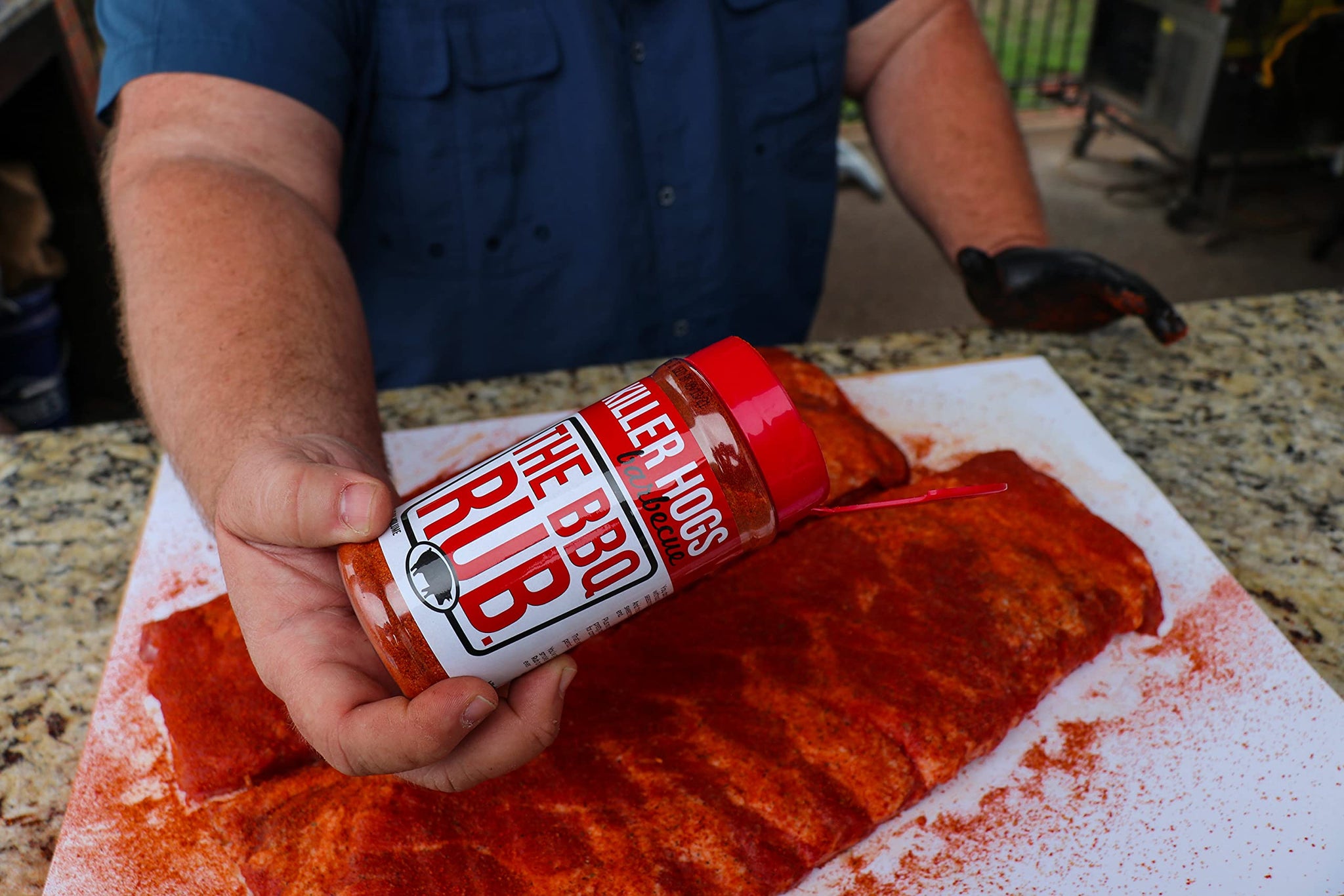 Killer Hogs The BBQ and HOT BBQ Rub, AP Seasoning Bundle, 3 Championship Barbecue Spice Blends for Grilling, Smoking, Searing, Beef, Chicken, Pork