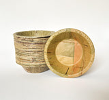 Foliumware Single Use Sal Leaf Bowls (5" inch, 50/pack) | Zero Waste, Biodegradable, Backyard Compostable | For Parties, Picnics, BBQ’s, Weddings