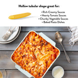 DeLallo Penne Ziti Pasta, Made in Italy, Bronze Cut, Made with Only 100% Durum Wheat Semolina Flour, Kosher, All Natural, Non-GMO, Vegan, 1 Pound Bag