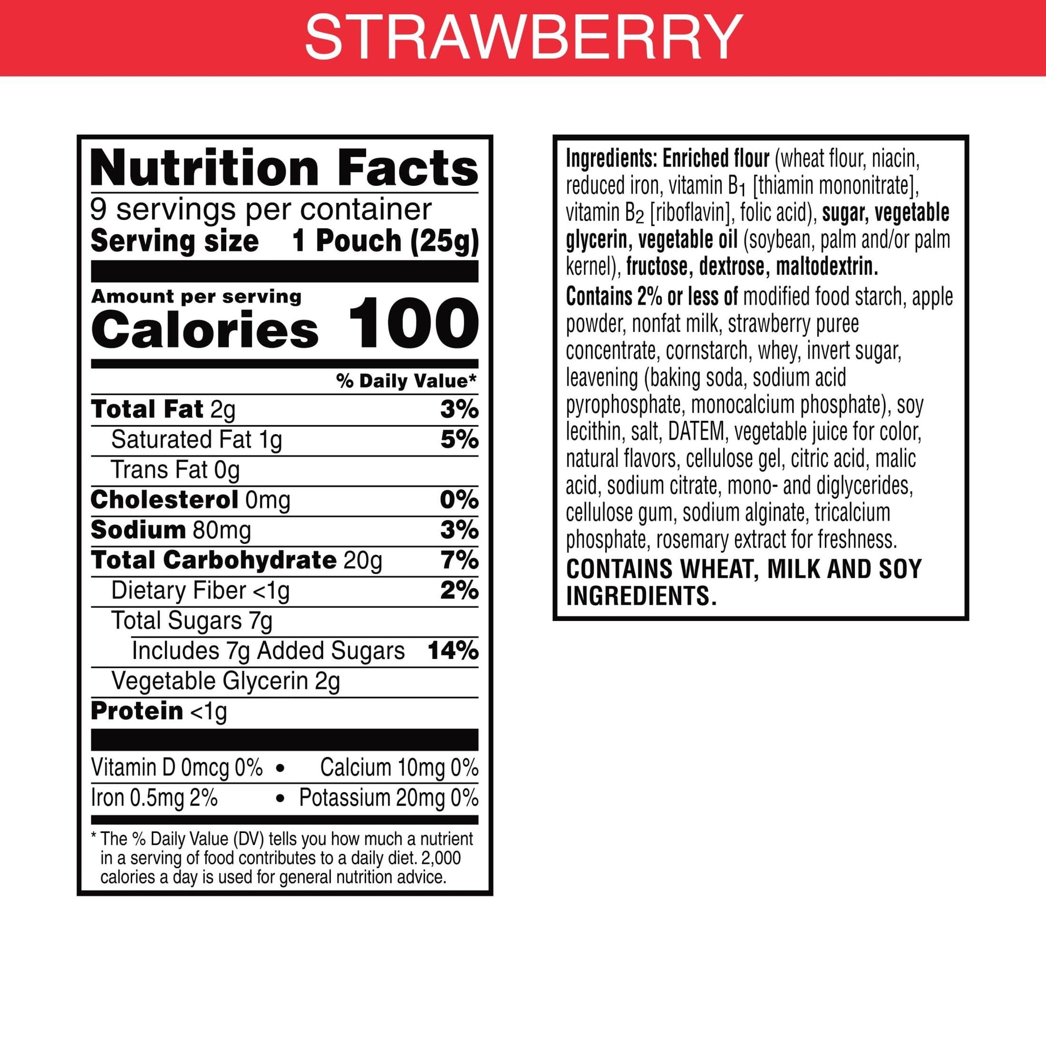 Kellogg's Special K Pastry Crisps, Strawberry, 7.92oz (9 Count)