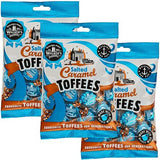 Walkers' Nonsuch Salted Caramel Toffees | with Butter & Whole Milk | Imported from the UK | Traditional British Candy | Individually Twist Wrapped