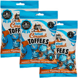 Walkers' Nonsuch Salted Caramel Toffees | with Butter & Whole Milk | Imported from the UK | Traditional British Candy | Individually Twist Wrapped