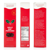 Holly Red Popcorn Kernels - Dell Cove Spices - Unique Christmas Holiday Popcorn Gift for Gourmet Popcorn Lovers - X-Mas Movie Night Unpopped Kernels
