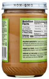 Once Again Organic Creamy Cashew Butter, 16oz - Unsweetened - USDA Organic, Gluten free Certified, Vegan, Kosher, Peanut Free - Glass Jar… (1 Jar)