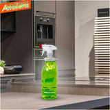 La's Totally Awesome Daily Kitchen Cleaner Spray, For Sink, Cooktop, Oven and more, Plant-Derived Formula, 32 Fl Oz (Pack of 3)