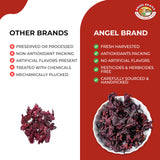 Angel Brand Sorrel leaves 1 Lbs Pouch - Discover Rich Flavor and Aroma of Healthful Delights with Hibiscus Flowers leaf, Crafting Flavorful