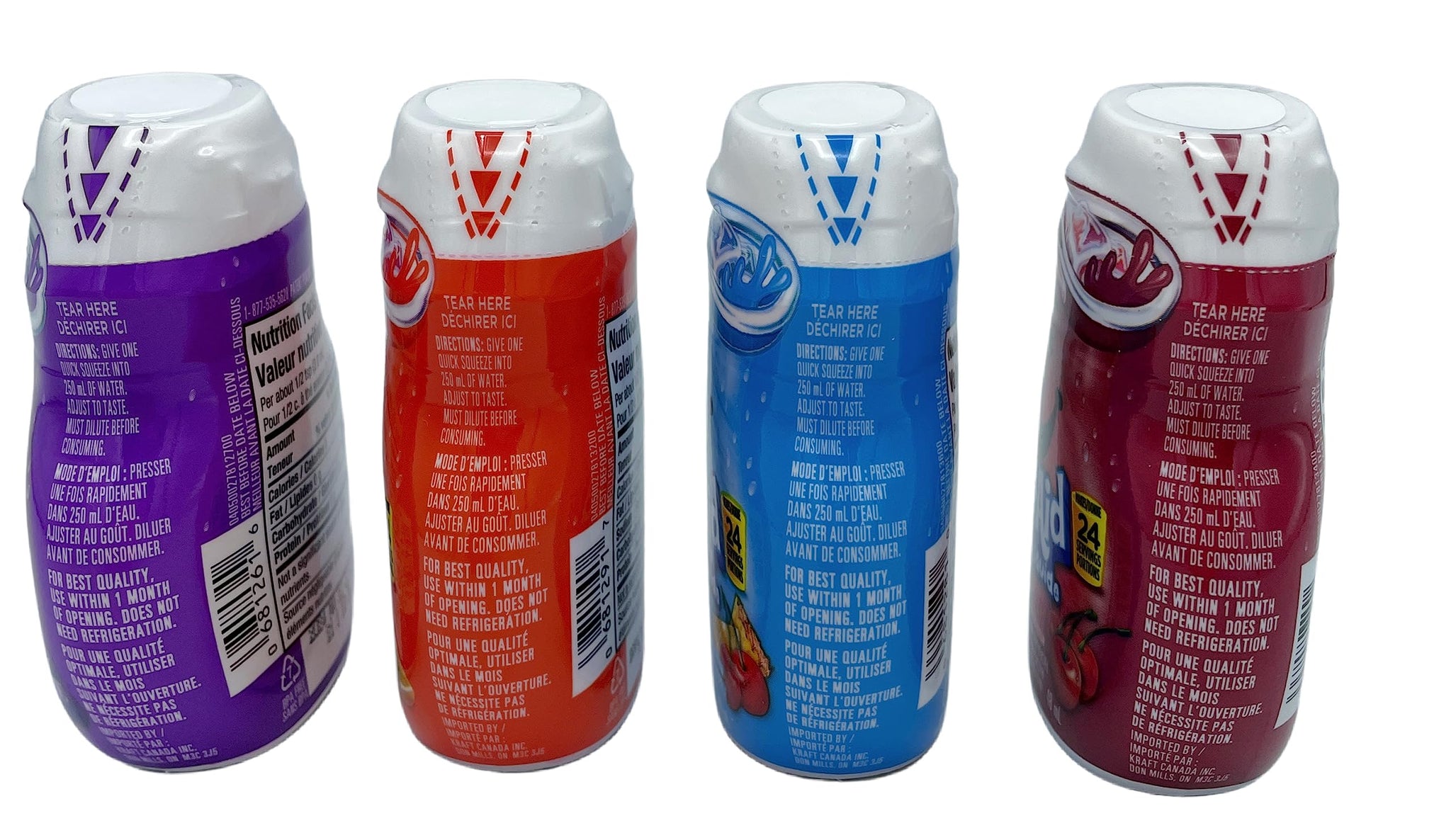 Kool-Aid Liquid Drink Mix - Tropical Punch 1.62 Fl Oz (Pack of 4)