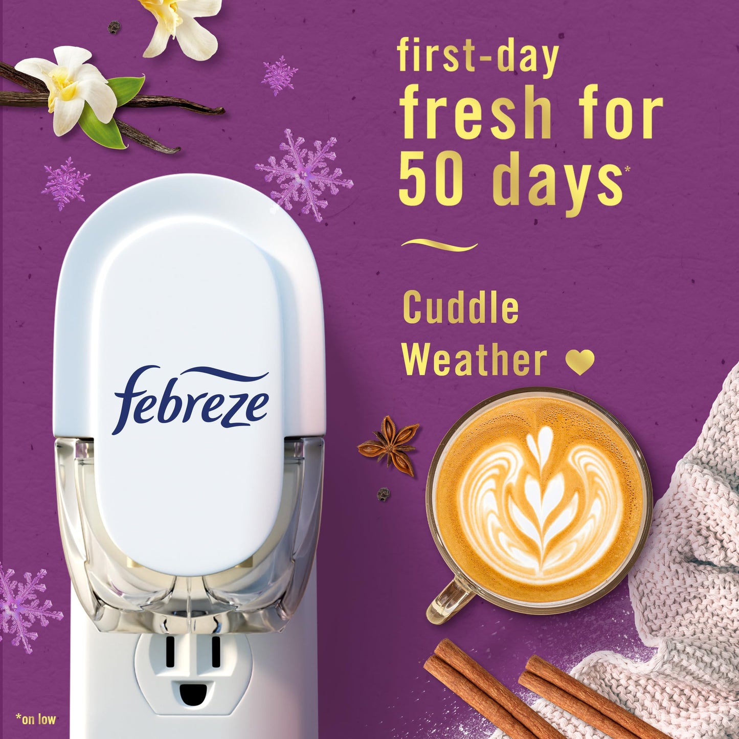 Febreze Plug In Air Freshener, Odor-Fighting Scented Oil Refill, Air Fresheners for Home and Bathroom and Kitchen, Long Lasting for Strong Odors