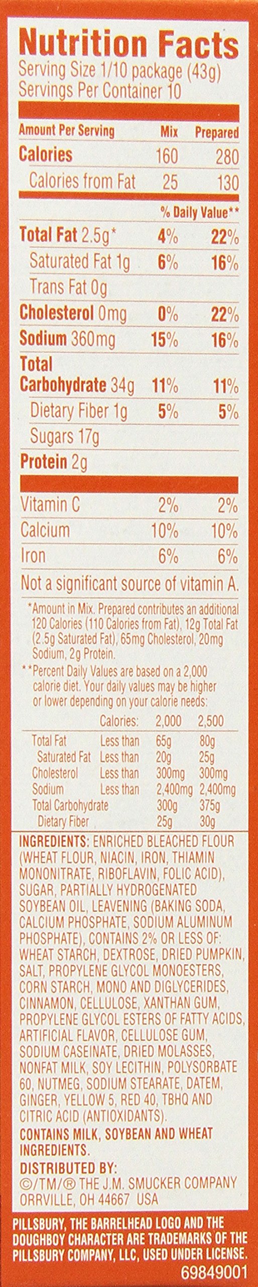 Pillsbury Perfectly Pumpkin Premium Cookie Mix (2 Pack) by Pillsbury