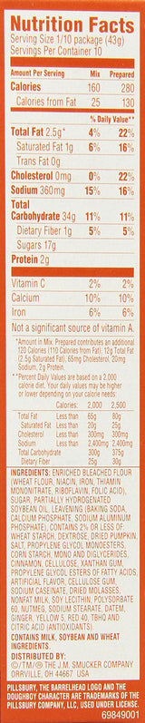 Pillsbury Perfectly Pumpkin Premium Cookie Mix (2 Pack) by Pillsbury