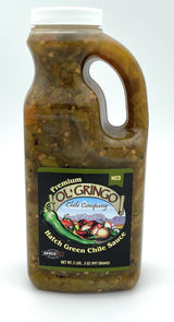 Ol' Gringo Chile Company Premium Hatch Green Chile Sauce Medium 35 Ounce Bottle