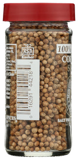 Morton & Bassett Organic Coriander Seed, 1.2 OZ