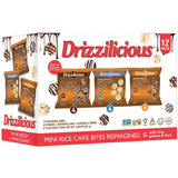 Drizzilicious Mini Rice Cakes Variety Pack- Rice Crisps, Healthy Snack for Adults and Kids, Flavored Rice Cakes, Vegan, Gluten Free Snack, Allergen