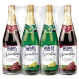 Welch's Sparkling Juice Cocktail Variety Pack (750 ml, 4 ct.)