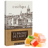 Eastanbul Turkish Delight, Turkish Delights Candy Assorted Flavor, 21.2oz