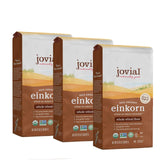 Jovial Organic Einkorn Whole Wheat Flour - Bread Baking Flour for Sourdough, High Protein, Non-GMO, Organic Pizza & Pasta Flour, European Italian