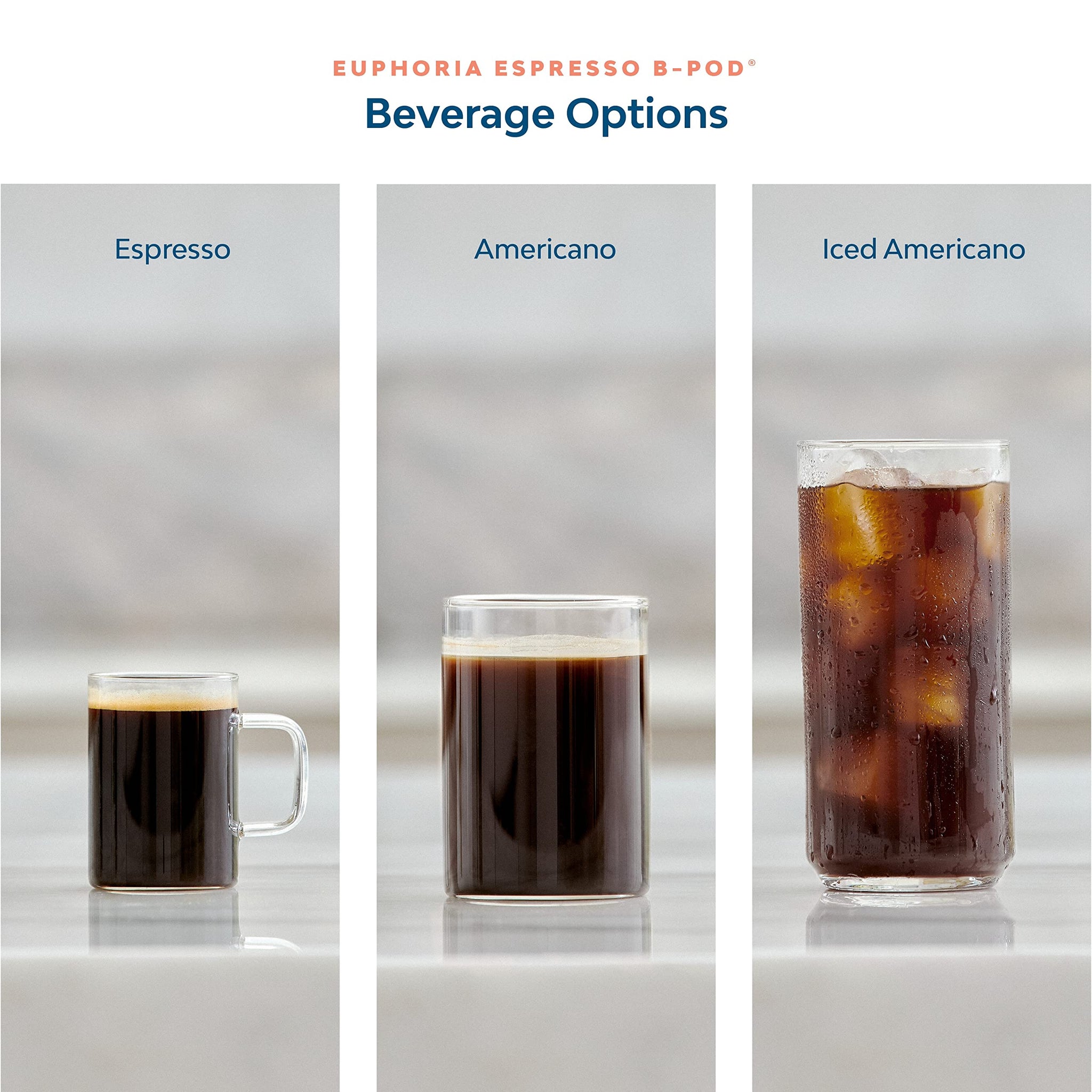 Wonderland Coffee | Euphoria Espresso B-Pods | Only Compatible with Bruvi Single-Serve Coffee Brewer | Includes 60 Pods