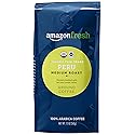 Amazon Fresh Organic Fair Trade Peru Ground Coffee, Medium Roast, 12 Ounce