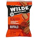 WILDE BRANDS Buffalo Chicken Protein Chips Multipack, 5.36 OZ