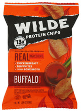 WILDE BRANDS Buffalo Chicken Protein Chips Multipack, 5.36 OZ