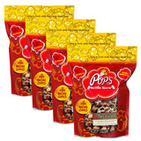 Pop's Kettle Korn- Peanut Butter and Chocolate| 4-Pack Peanut Butter and Chocolate- Gluten-Free, Whole Grain, Hand-Popped, Small