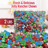 JollyRancher Fruit Chews - Delicious Original Flavors Bulk Easter Candy JollyRancher Chew for Parties, Hard Candy Individually Wrapped - Colorful