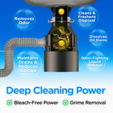 COMPAC HOME Plink Garbage Disposal Cleaner and Deodorizer, Air Fresheners for Garbage Disposal, Lemon Scent, Home Cleaning Products for Kitchen Sink
