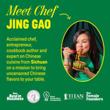 FLYBYJING Xtra Crunchy Sichuan Chili Crisp: Spicy, Tingly, Savory, Vegan, Nut-Free, Sugar Free Premium Chili Crunch - Good on Noodles, Proteins