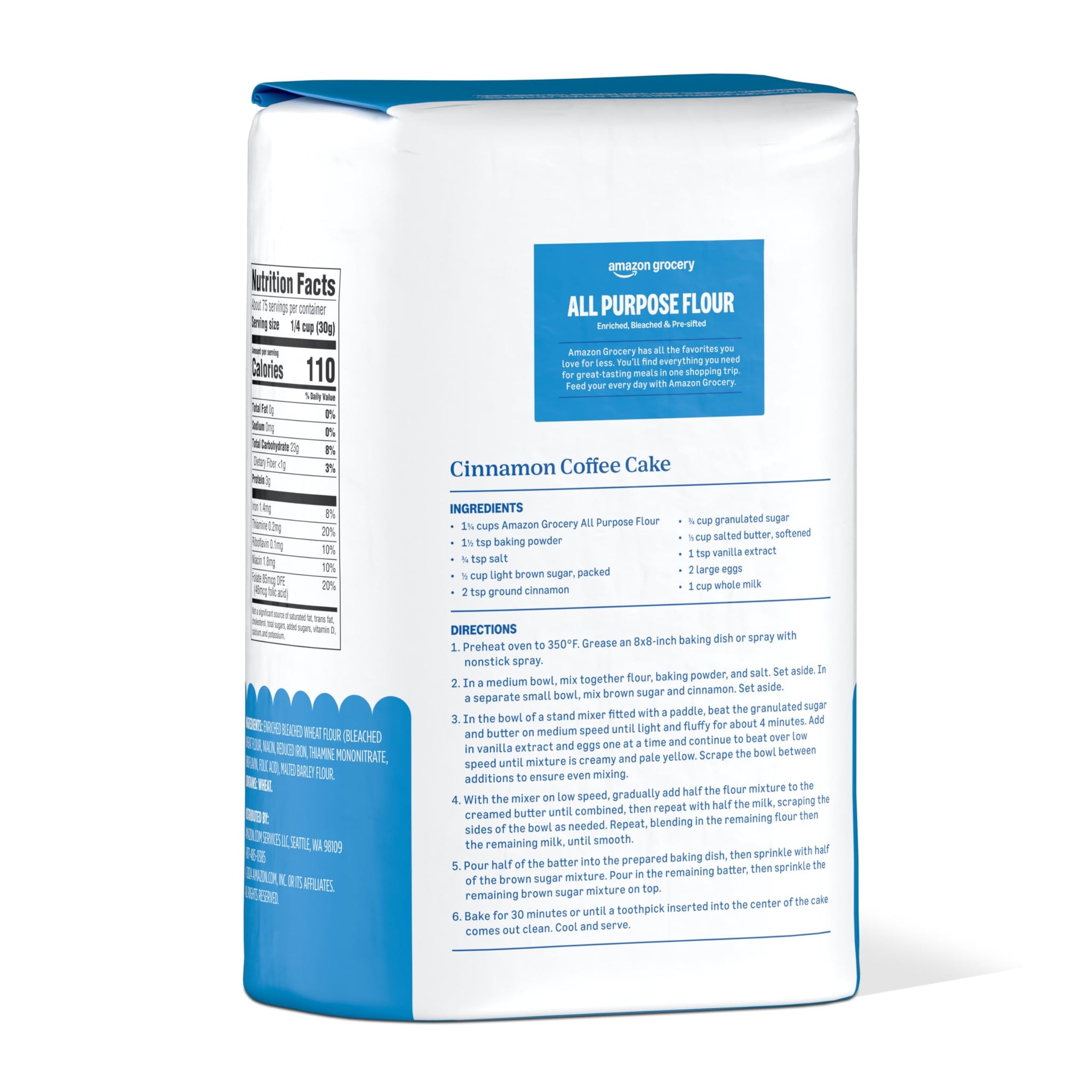 Amazon Grocery, All Purpose Flour, 5 Lb