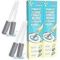 Simple Life Pumice Stone Toilet Bowl Cleaner | Toilet Pumice Stone with Extra Long Handle | Scouring Stick for Toilet Cleaning, Stain Removal on