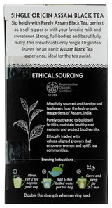 Organic India Organic Assam Black Tea, 18 CT