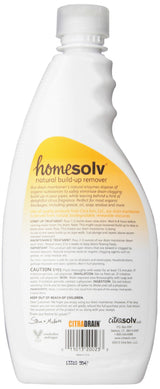 Homesolv Enzyme Drain Cleaner and Deodorizer - Breaks Down Grease Build Up, Eliminating Odors and Smells, Septic Safe, Non-Caustic Sink Drain