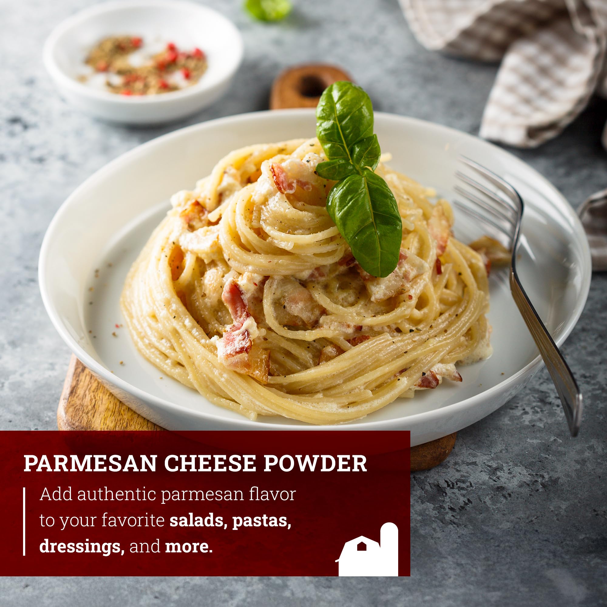 Hoosier Hill Farm Parmesan Cheese Powder, 1LB (Pack of 1)