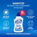 Lysol Disinfectant Laundry Sanitizer & Scent Booster, Laundry Detergent Additive, Color Safe Bleach Alternative, Laundry Odor Eliminator, Kills