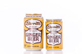 Barritt's Ginger Beer Original Ginger Beer, Non-Alcoholic Soda Cocktail Mixer, 7.5 fl oz Cans, 24 Pack, Mini, Gluten Free