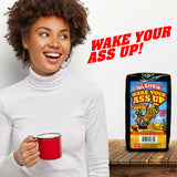 Wake Your Ass Up Extreme Coffee - 1lb Fresh Ground Shade Grown Arabica Bean Coffee - 1 pound