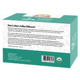 Alex's Low Acid Organic Coffee (12 Servings) - Decaf