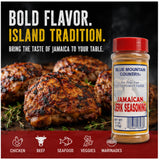 Blue Mountain Country Jamaican Jerk Seasoning, 6 oz - Authentic Caribbean Jerk Spice Blend for Chicken, Pork, Seafood & Grilling