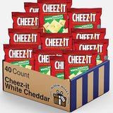 Bulk Cheez-It White Cheddar Cracker Snack Packs (White Cheddar) (Pack of 40)