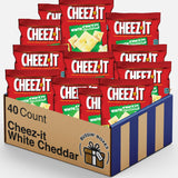 Bulk Cheez-It White Cheddar Cracker Snack Packs (White Cheddar) (Pack of 40)