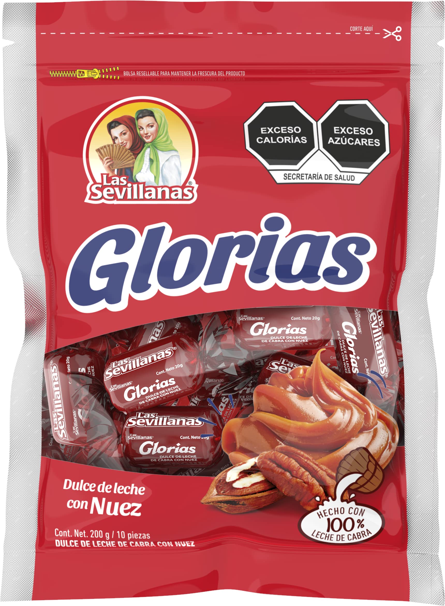 Las Sevillanas Glorias Pecan Candy (Original, 7.05 OZ)