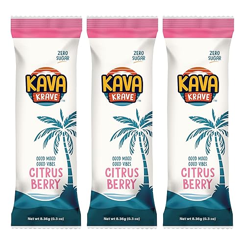 Kava Drink Sampler Mix - 3 Individual Kava Kava Extract Powder Packets - Alcohol Replacement Drink with a Buzz - Natural Energy Booster, Mood Support