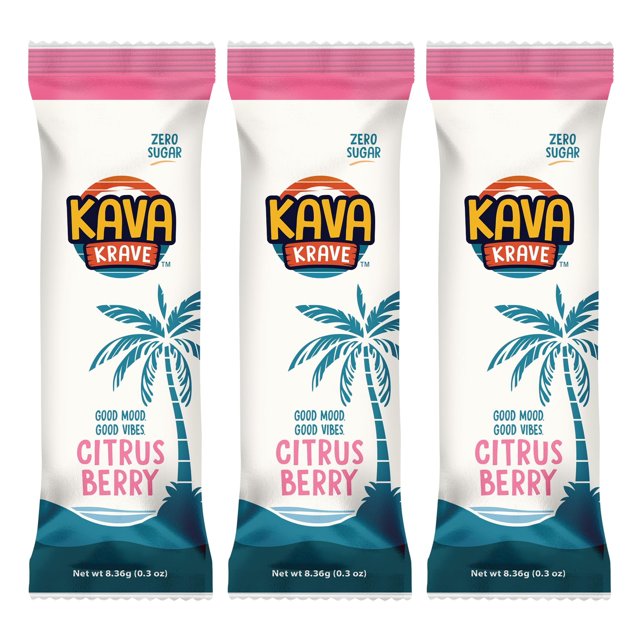 Kava Drink Sampler Mix - 3 Individual Kava Kava Extract Powder Packets - Alcohol Replacement Drink with a Buzz - Natural Energy Booster, Mood Support