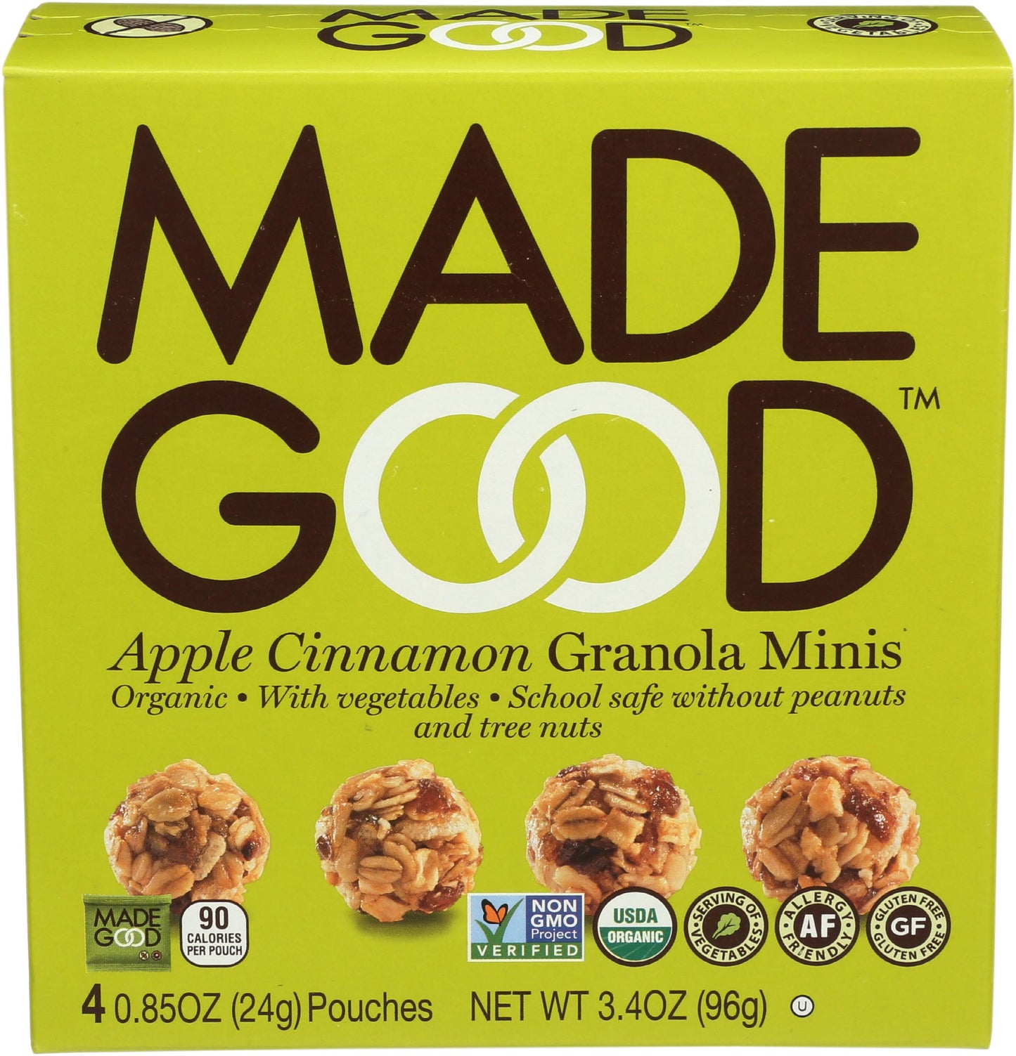 MADEGOOD GRANOLA MINI APPLE CINN