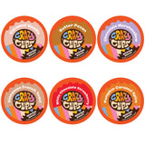 Crazy Cups Flavored Medium Roast Coffee Pods, Variety Pack for Keurig K-Cup Brewers, Hot or Iced Coffee, 24 Count